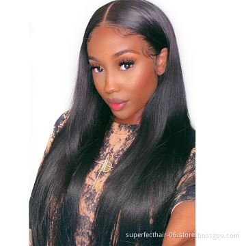 150% Density HD Lace Front Wigs For Black Women 100% Brazilian Virgin Human Hair Lace Wig